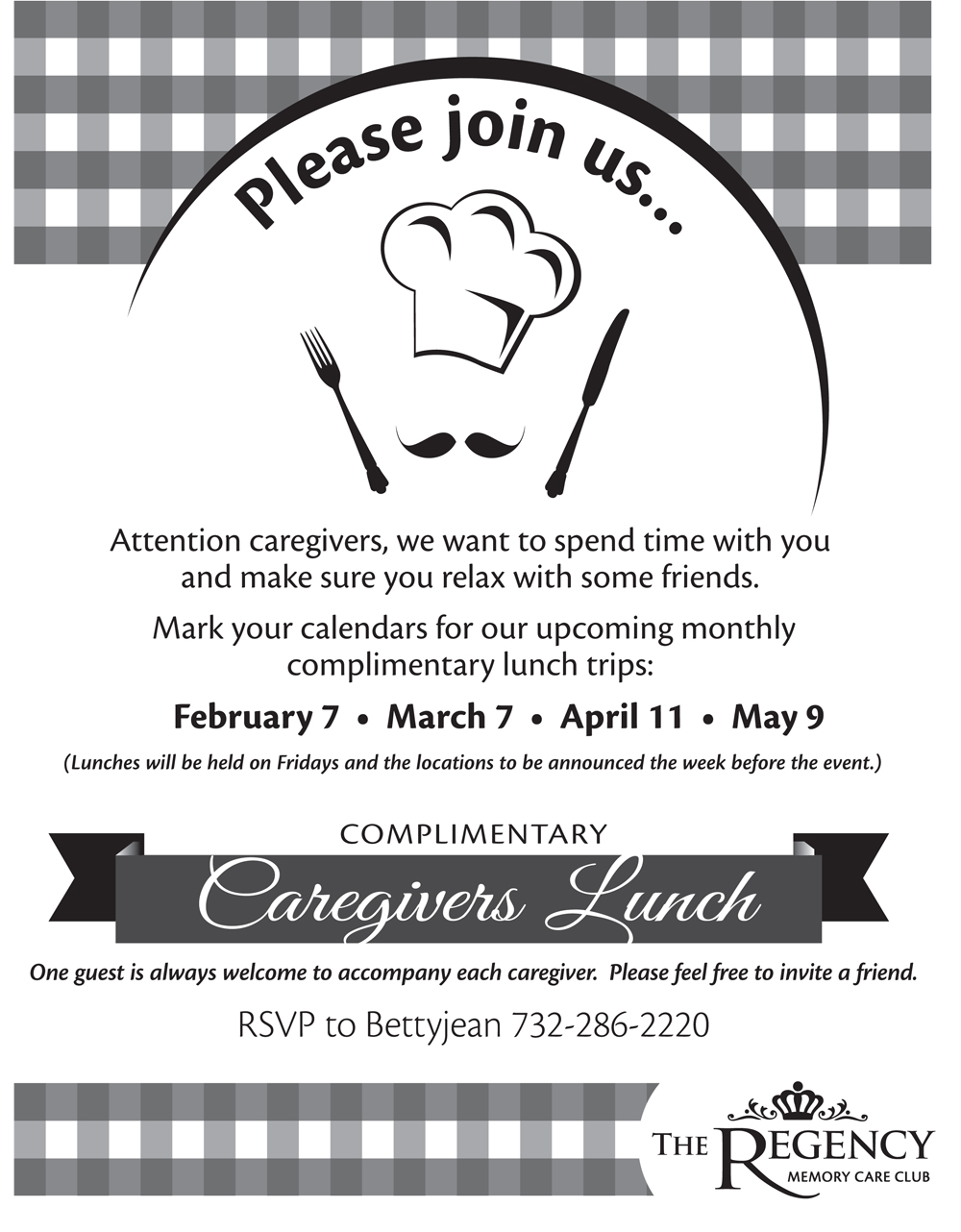 Regency Memory Care NJ Caregivers Lunch