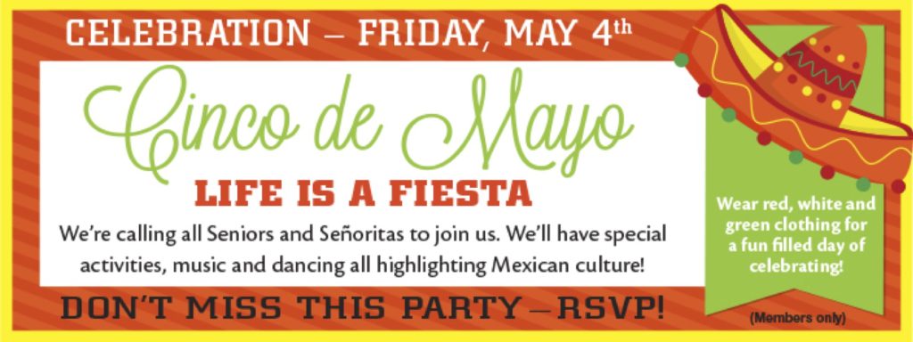 Cinco De Mayo May 4, Regency Memory Care NJ